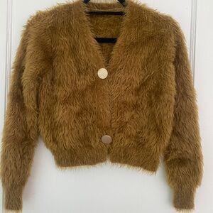 Faux Fur Brown Jacket